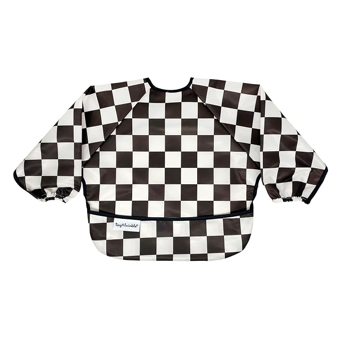 Tiny Twinkle Long Sleeve Bib for Babies & Toddlers – Waterproof Smock Bib for - Image 4