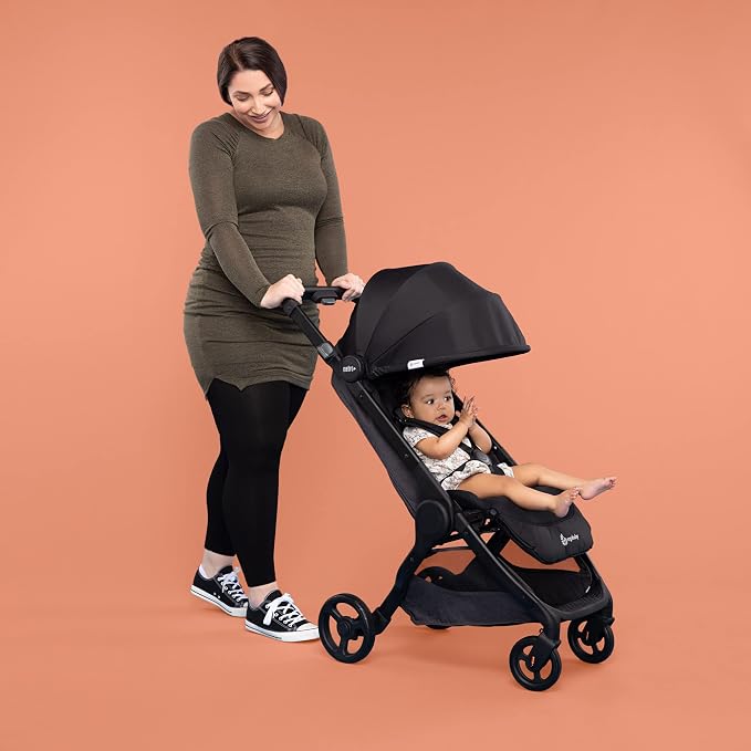 Ergobaby Metro+ Compact Baby Stroller, Lightweight Umbrella Stroller Folds Down - Image 7