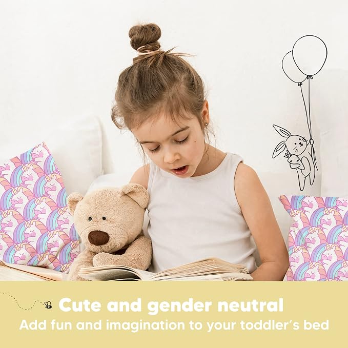 Toddler Pillow with Pillowcase - Image 9