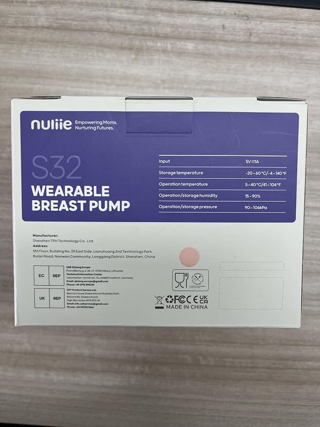 Nuliie Hands-Free Breast Pump, Wearable Breastfeeding Pump 4 Modes 9 Levels - Image 12