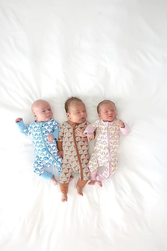 Little Sleepies Pajamas for Baby Boys & Girls, Viscose from Bamboo Baby Pajamas - Image 7