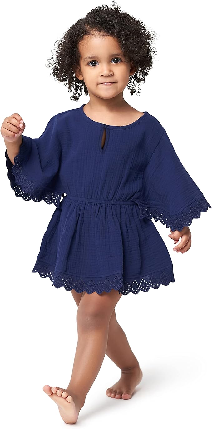 Gerber baby-girls Toddler Kaftan Swim Cover Up - Image 2