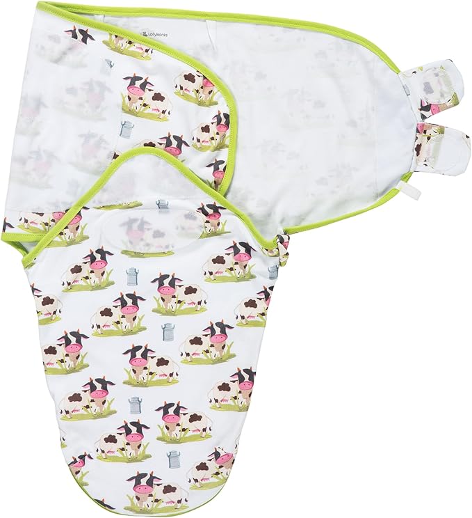 LollyBanks Baby Swaddles, 100% Organic Cotton Swaddle by LollyBanks