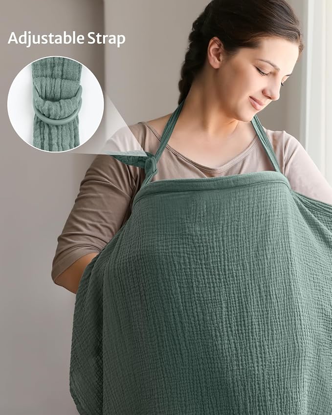 Blissful Diary Muslin Nursing Cover - Image 6