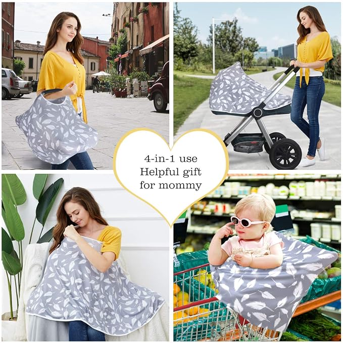 Baby Nursing Cover & Nursing Poncho - Image 3