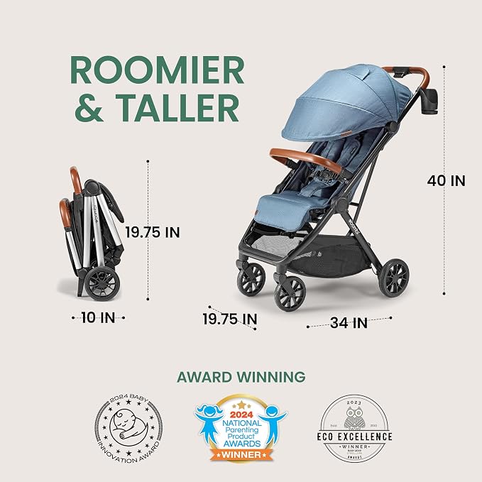 Bombi Bēbee V2 Lightweight Baby Stroller - Image 4