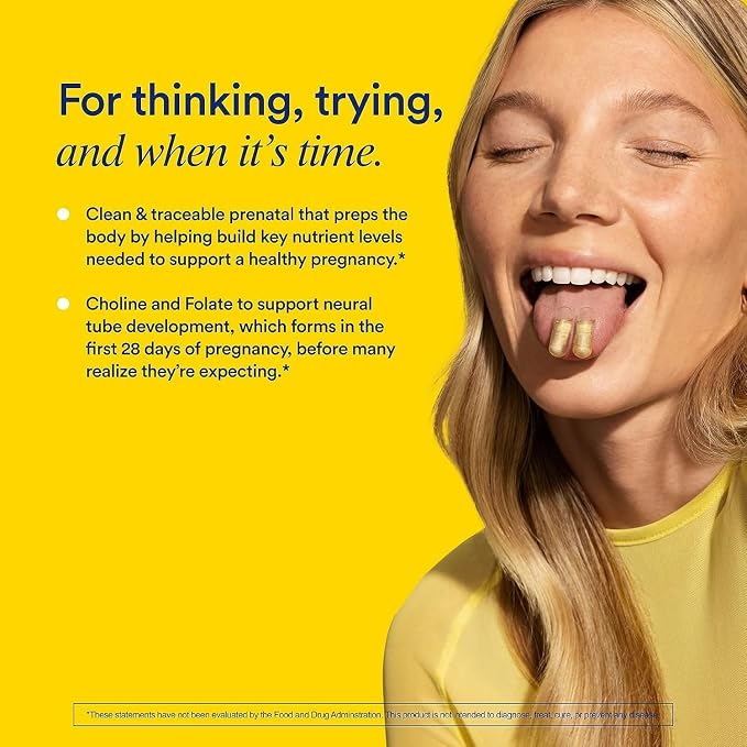 Ritual Essential for Women Prenatal Multivitamin: Folate & Choline for Neural - Image 9