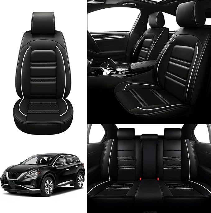 Seat Covers for Nissan Car Murano 2003-2025 | 5-Seats Leather Seat Covers - Image 2
