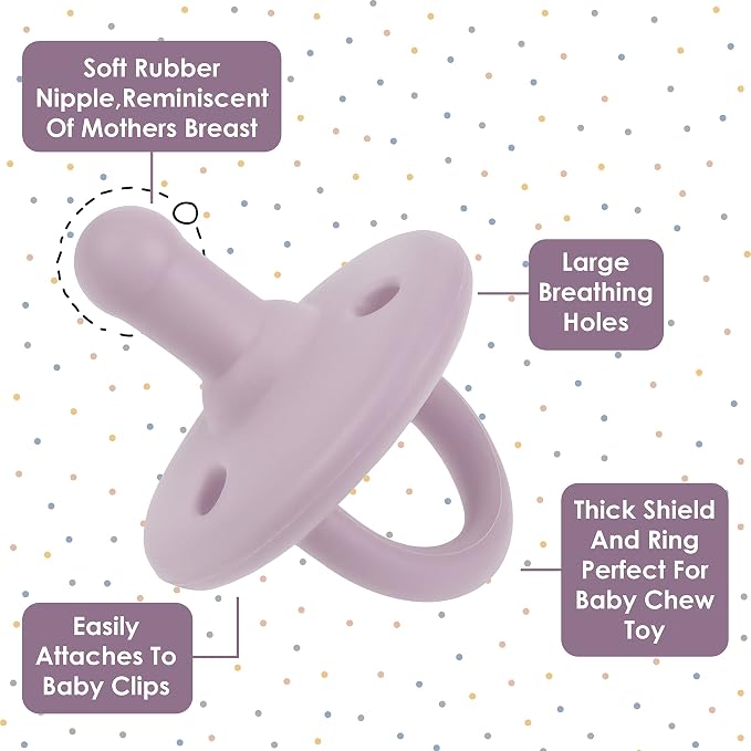 Sweet Child Pacifiers 0-18 Months, Best Newborn Pacifiers - Image 4