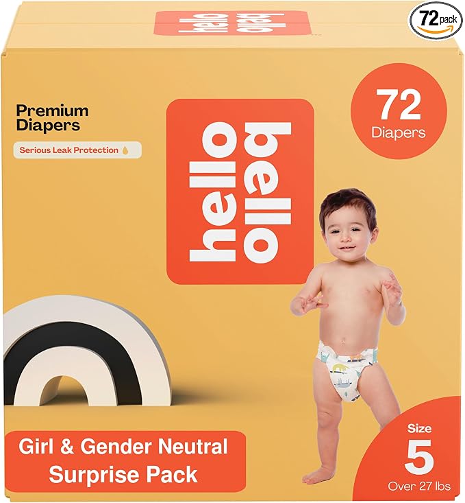 Hello Bello Premium Diapers, Size 5 Surprise Pack by HelloBello