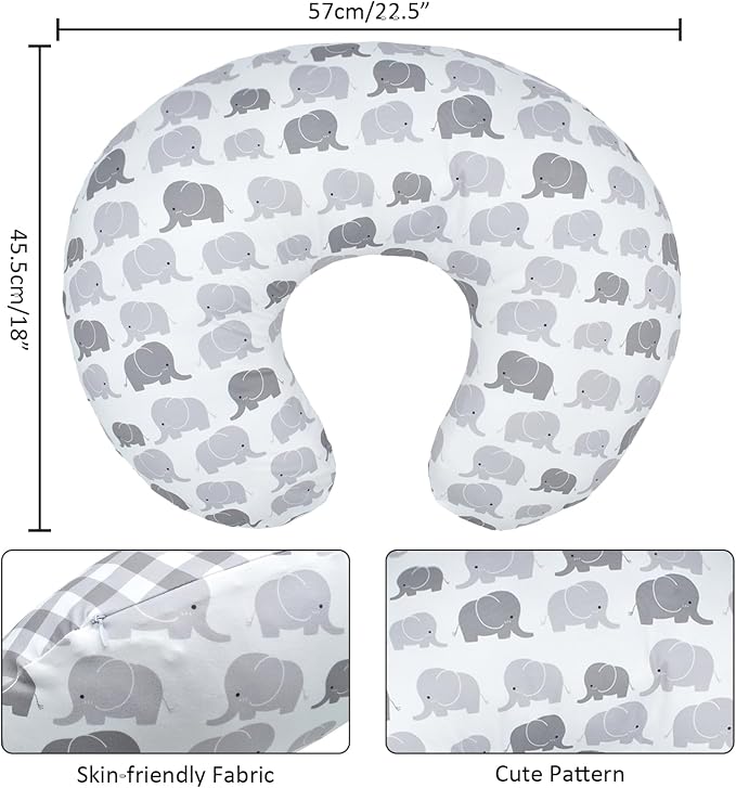 Winmany Baby Nursing Pillow Cover Newborn Removable Breastfeeding Pillowcover - Image 4