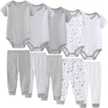Unisex Baby Boy Girl Pants Sets 10 pack Cotton Casual New born Clothes Comfort by JELYLOVE