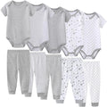 Unisex Baby Boy Girl Pants Sets 10 pack Cotton Casual New born Clothes Comfort by JELYLOVE