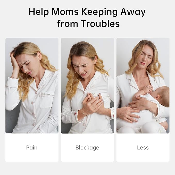 TSRETE Double Wearable Breast Pump, Electric Hands-Free Breast Pumps - Image 6