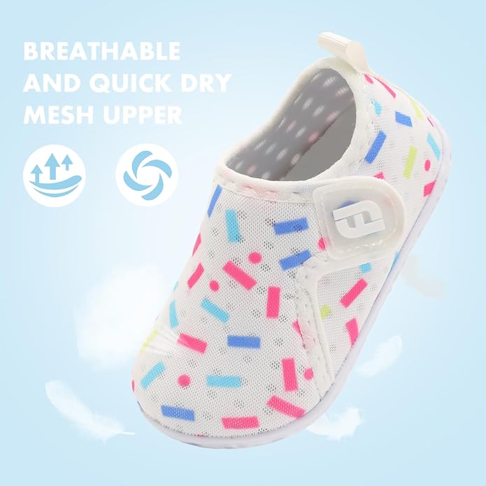 JOINFREE Baby Toddler Water Shoes Boys Girls Sandals Barefoot Kids Breathable - Image 3