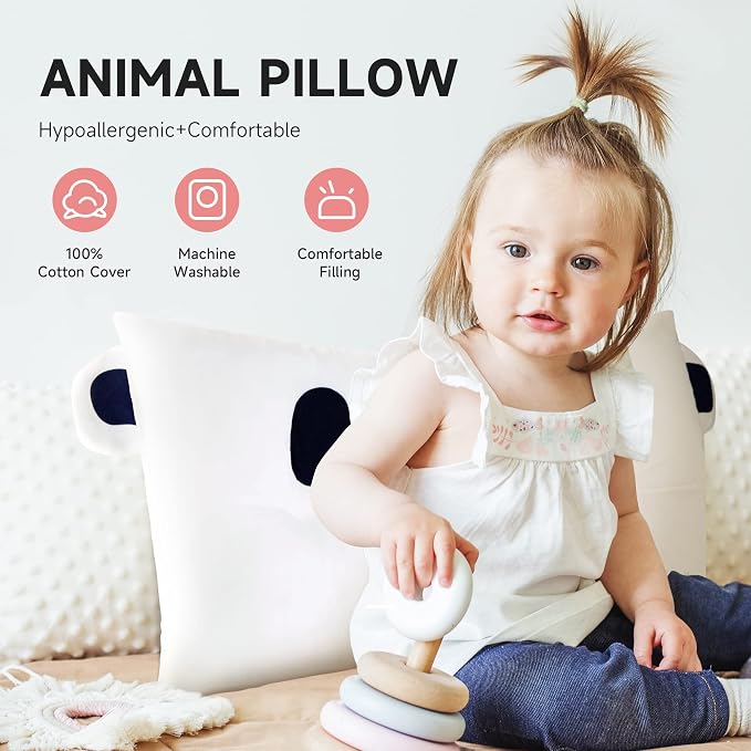 Choc chick Toddler Pillow, 20X12Inches Machine Washable Soft Hypoallergenic - Image 3