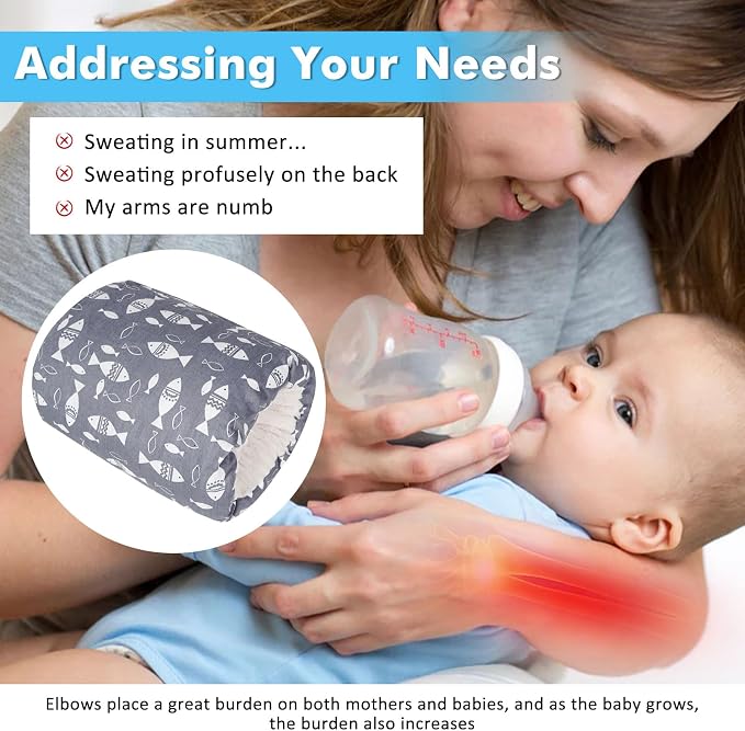 Nursing Arm Pillows for Breastfeeding, Baby Feeding Arm Pillow Portable and - Image 6