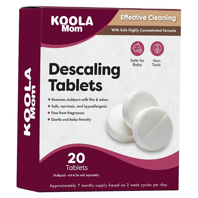KOOLA Mom Descaling Tablets for Baby Bottle Washer Sterilizers & Warmers by KoolerThings-Ampd2023