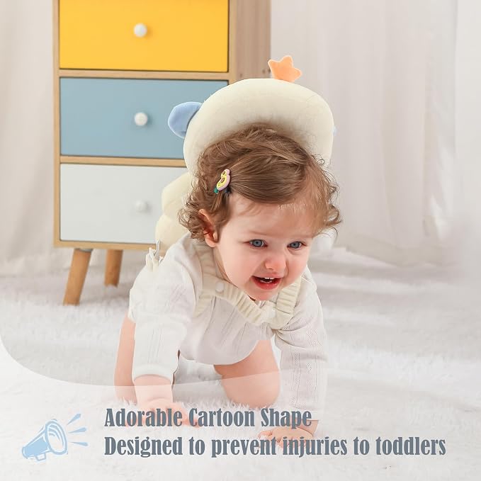 Baby Head Protector Backpack -Soft & Lightweight Pads - Image 6