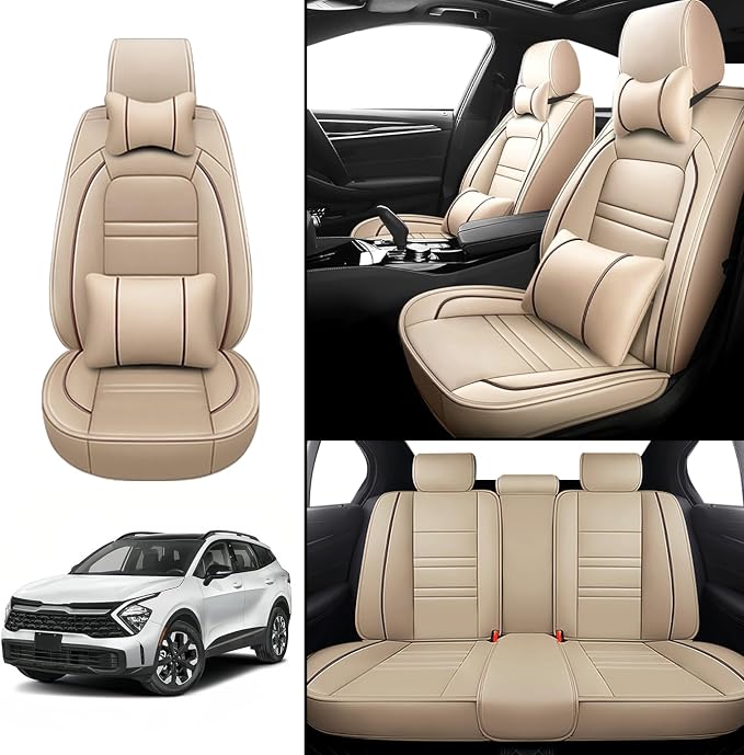 Car Seat Covers for kia sportage 2005-2025 | 5-Seats Seat Covers, Waterproof - Image 2