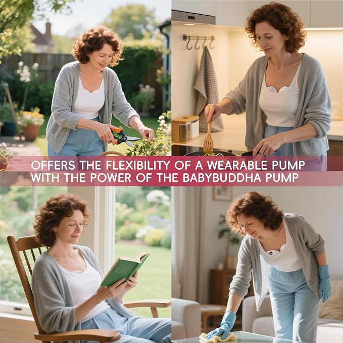 Breast Pump Hands Free, Wearable Breastfeeding Pump - Image 4