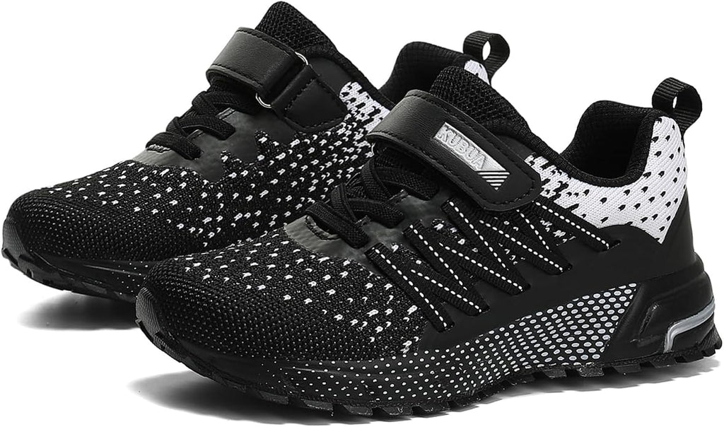 KUBUA Kids Sneakers for Boys Girls Running Tennis Shoes Lightweight Breathable - Image 8