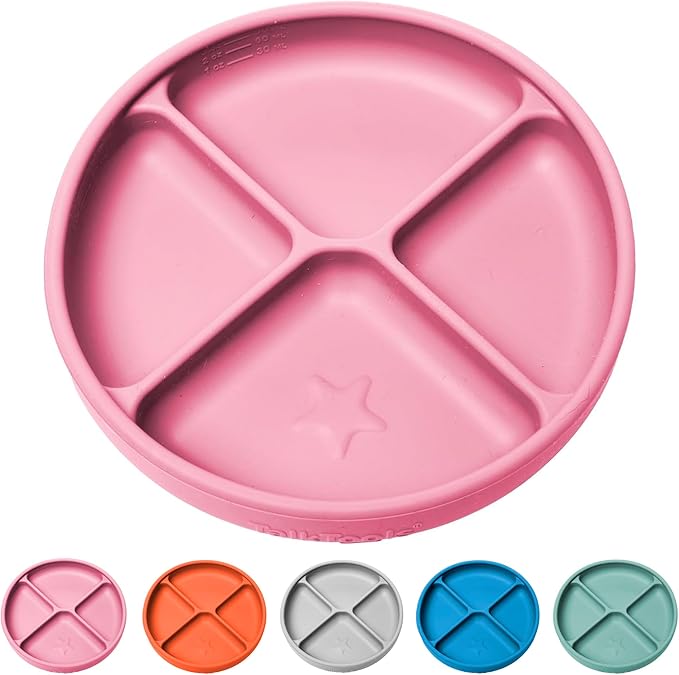 TalkTools Itsy Plate Must-Have Silicone Baby Plates by TalkTools