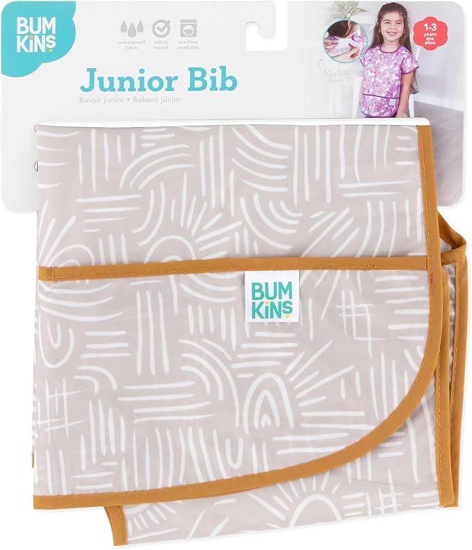 Bumkins Bibs - Toddler Bibs, Waterproof, Large - Image 6