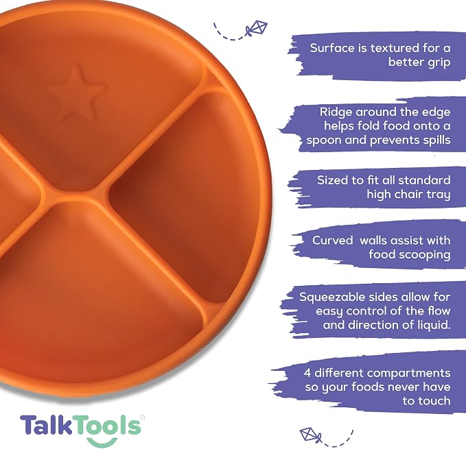 TalkTools ITSY Silicone Baby Plates Set - Image 2
