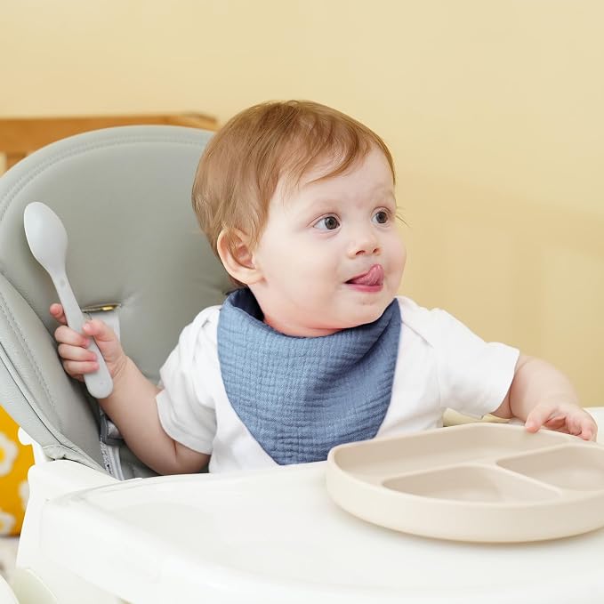 Muslin Baby Bibs Baby Drool Bandana Bibs - Image 7