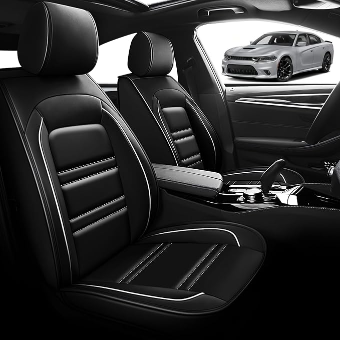 Seat Cover for Dodge Charger 2006-2023 | Car Seat Covers Front Seats, - Image 2