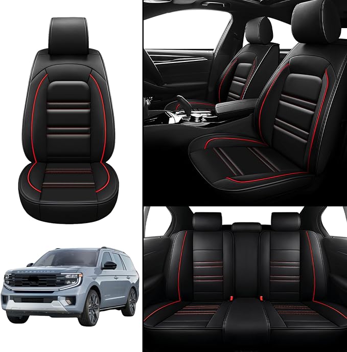 Seat Covers for Ford Expedition 1997-2025 | 5-Seats Leather Seat Covers - Image 2