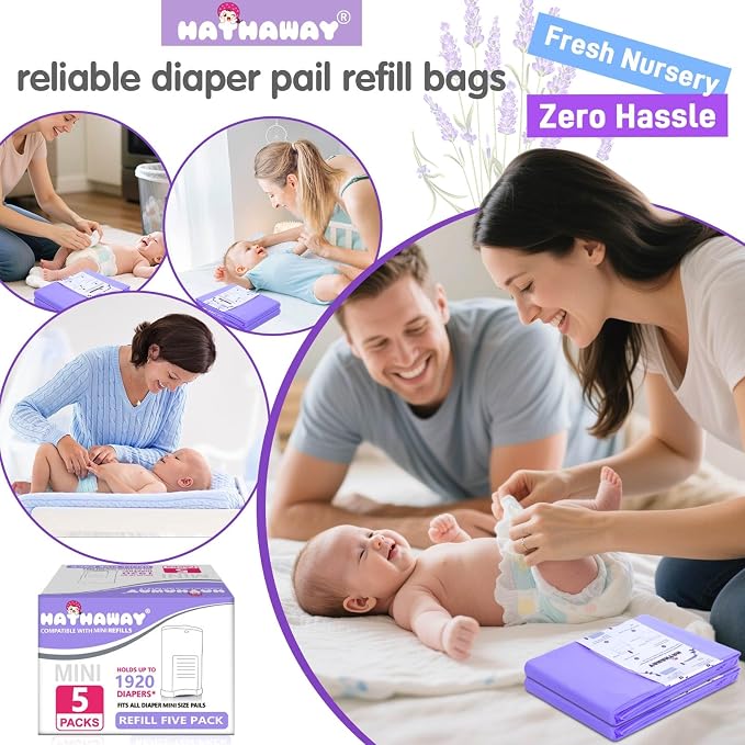 Diaper Pail Refill Bags Compatible - Image 5