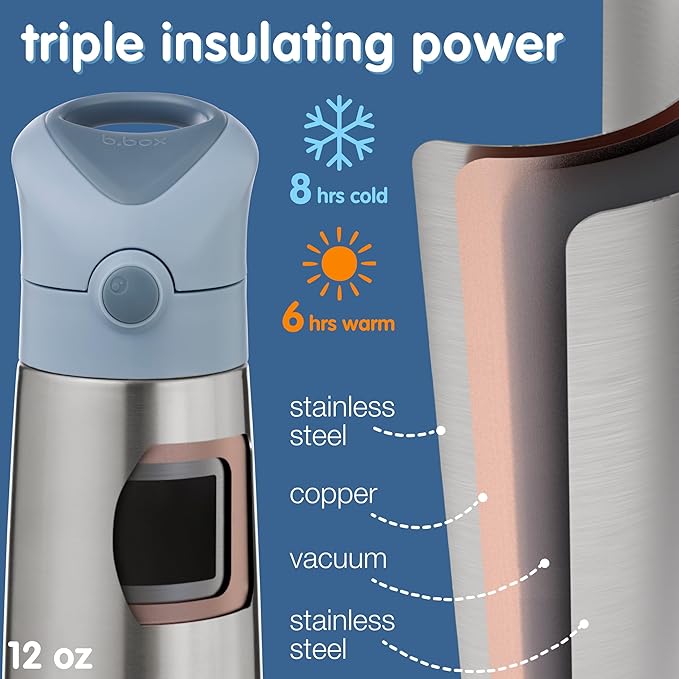 b.box 12 oz Insulated Water Bottle - Image 4