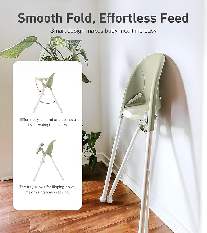 Funny Supply 3-in-1 Cute Folding High Chair, High Chairs - Image 3