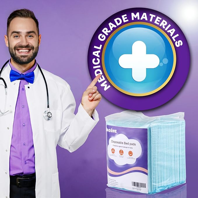 Small Disposable Bed Pads, Leak-Proof Breathable Incontinence Bed Pads - Image 4