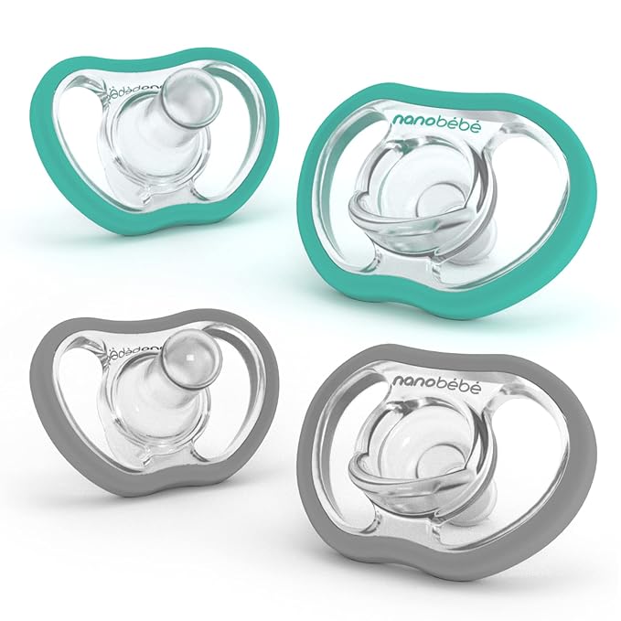 Nanobebe Active Baby Pacifiers 4-36 Months by Nanobebe