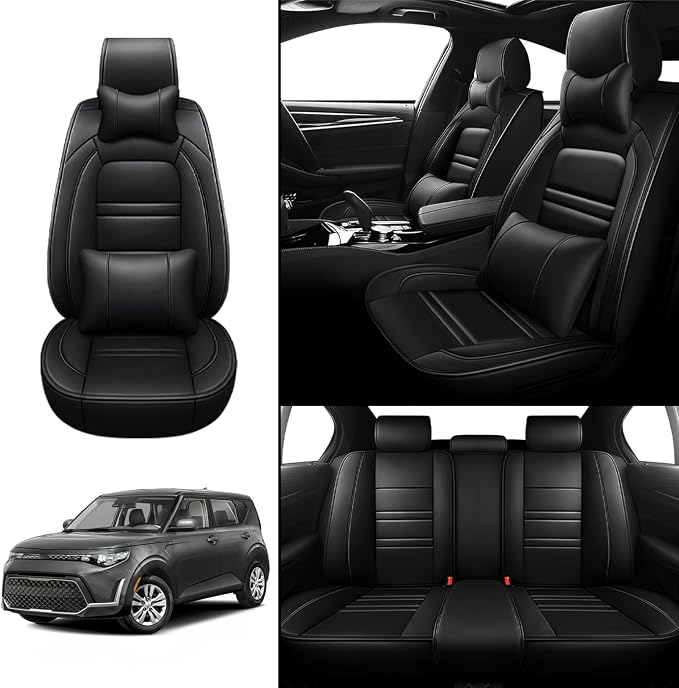 Car Seat Covers for kia Soul 2010-2025 | 5-Seats Seat Covers, Waterproof Seat - Image 2