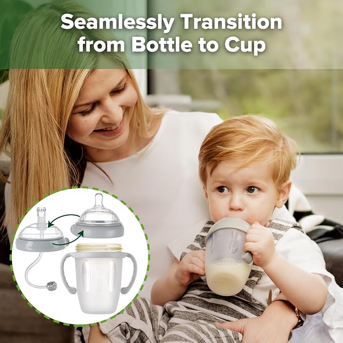 haakaa Weighted Straw Sippy Cup - Image 2