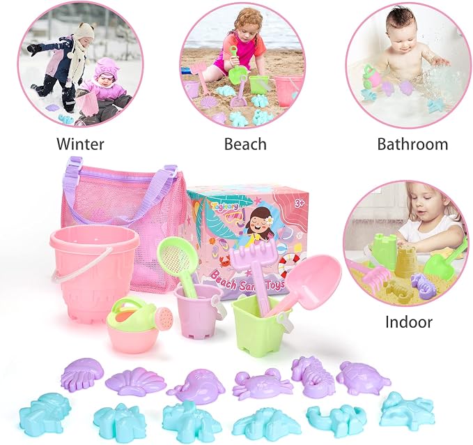 Tagitary Beach Sand Toys Set for Kids 3-10 - Image 5