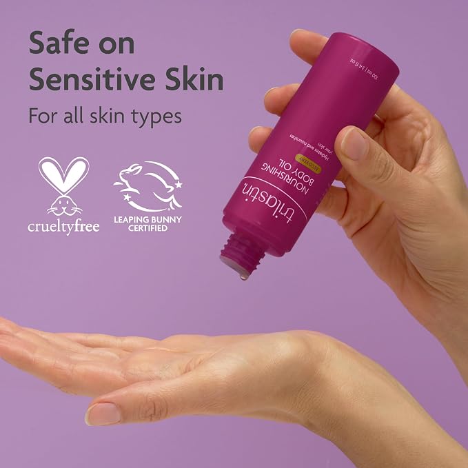 TriLASTIN Belly Oil | Vitamin-Infused Stretch Mark Oil | Body Serum - Image 9