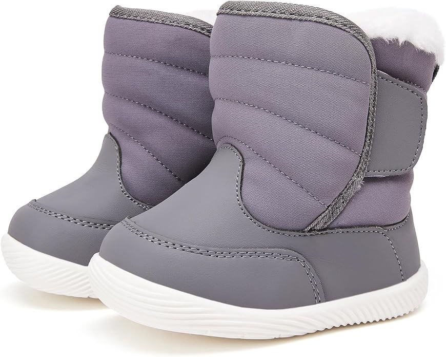 BMCiTYBM Baby Boy Girl Snow Boots Waterproof Winter Warm Booties Nonslip by BMCiTYBM