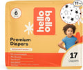 Hello Bello Diapers, Size 6 Superstars, Hypoallergenic by HelloBello