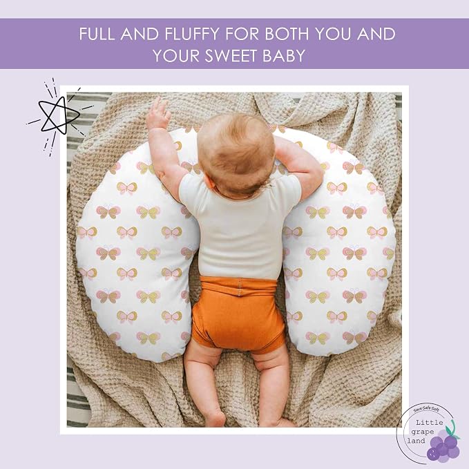 Little Grape Land Nursing Pillow, Breast Feeding Pillows - Image 7