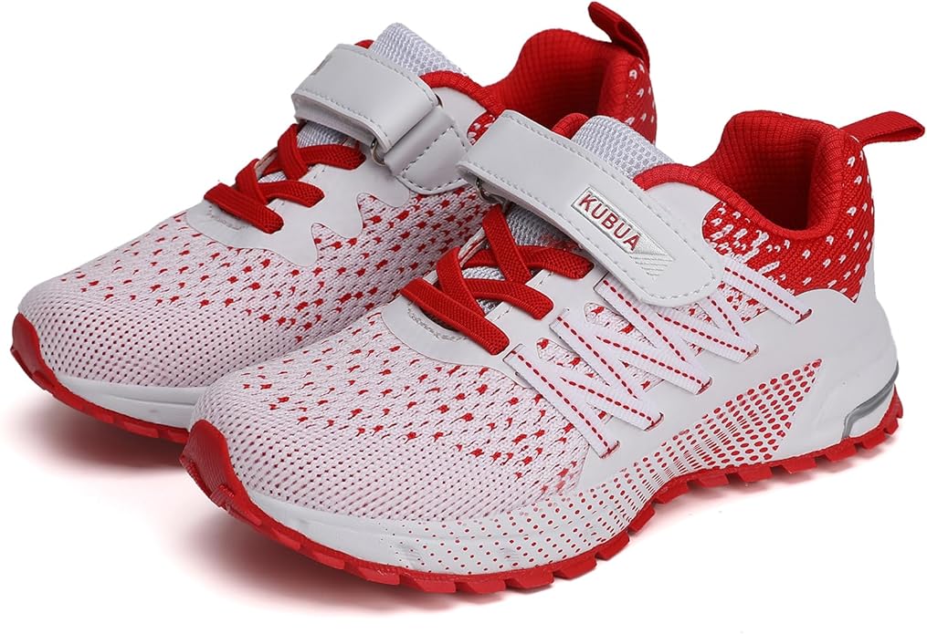 KUBUA Kids Sneakers for Boys Girls Running Tennis Shoes Lightweight Breathable - Image 8
