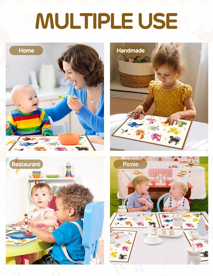 45 Pack Sticky Disposable Placemats - Image 8