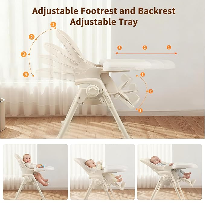 High Chair, Foldable High Chairs - Image 3