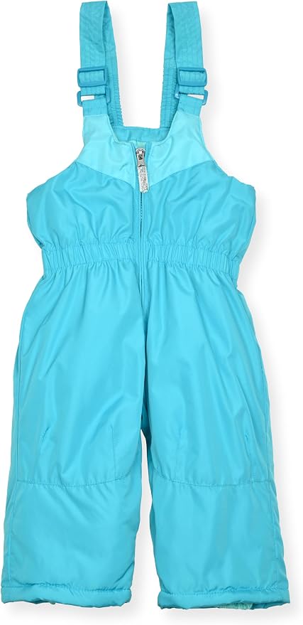 Arctic Quest Little Girls Bib Snow Pants and Ski Jacket Water-Resistant Snowsuit - Image 3