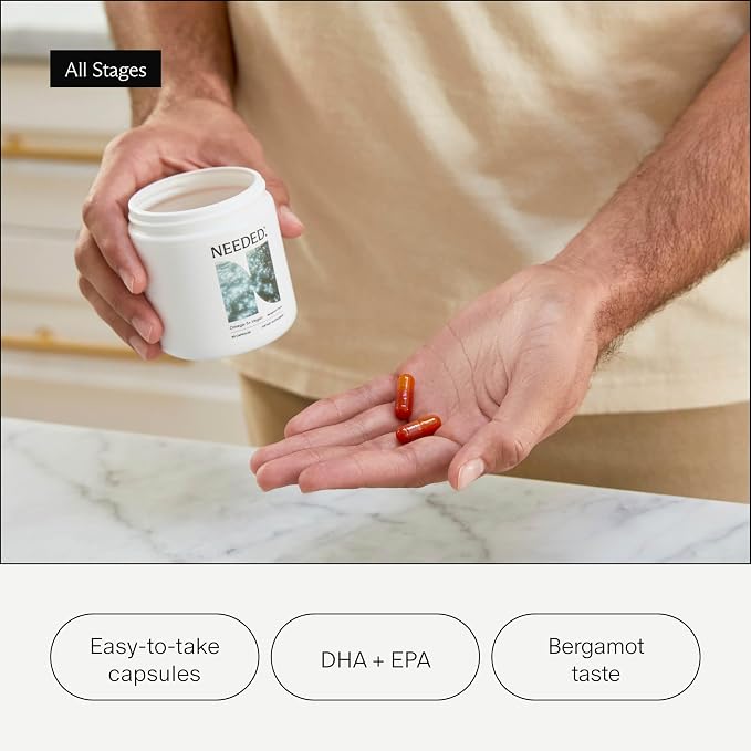 Needed. Vanilla Prenatal Multivitamin Powder & Vegan Omega-3 DHA+EPA Bundle | - Image 5