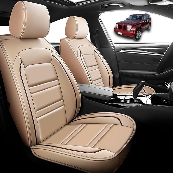 Seat Cover for JP Liberty 2002-2012 | Car Seat Covers Front Seats, Waterproof - Image 2